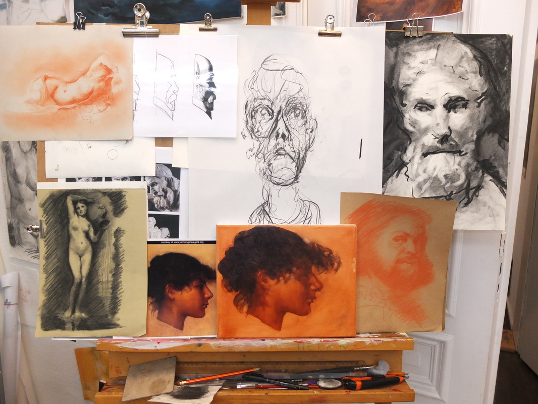 dublin art studio drawing course