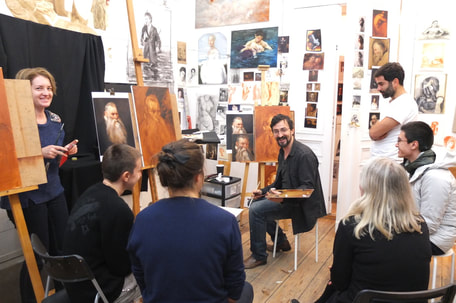 group art classes for beginners and professionals dublin ireland